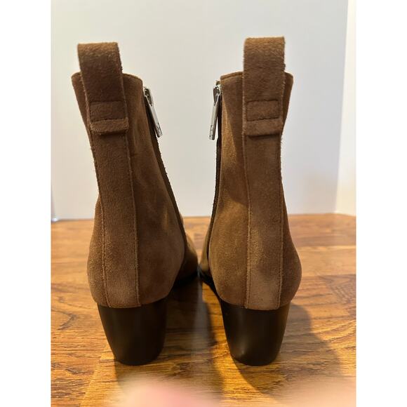Franco Sarto Women's Vianca Suede Chelsea Boots Brown Size 8.5 NWOB - Picture 5 of 8